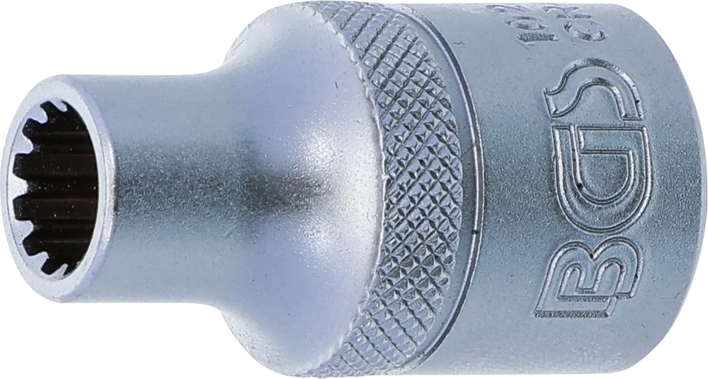 Steckschlüssel-Einsatz Gear Lock, Antrieb Innenvierkant 12,5 mm (1/2"), SW 8 mm