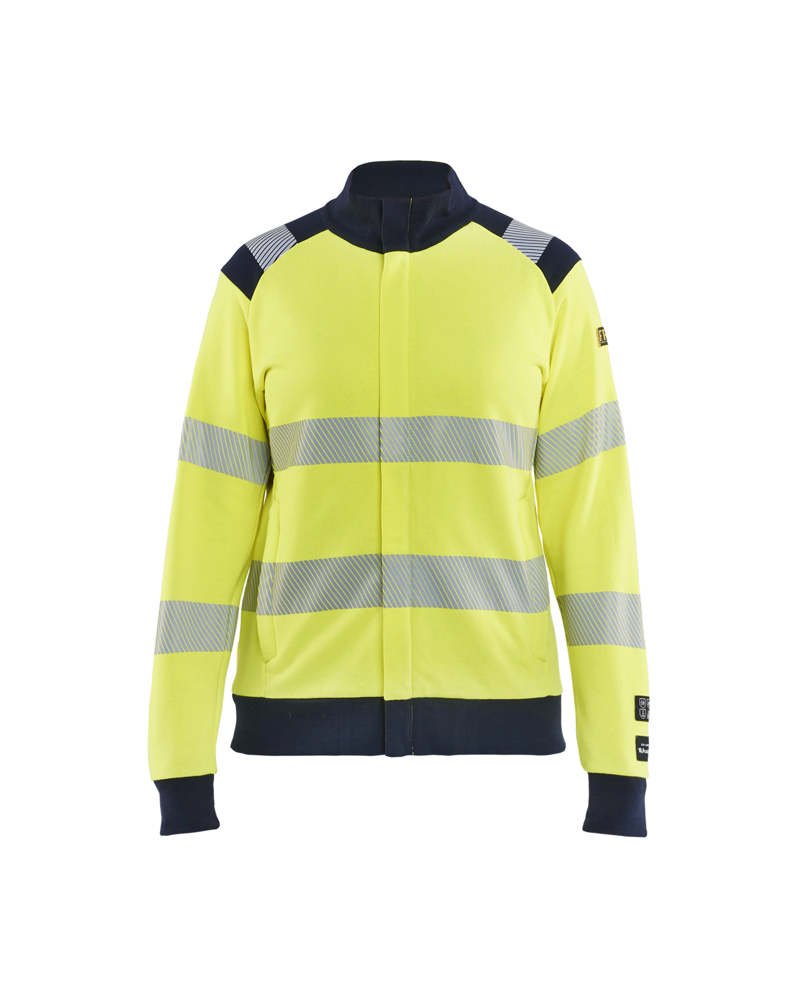 Damen High Vis Multinorm Sweatjacke Inhärent