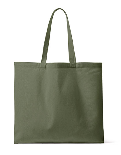 Tasche – Organic Canvas Carrier Bag Medium Long Handle London 02