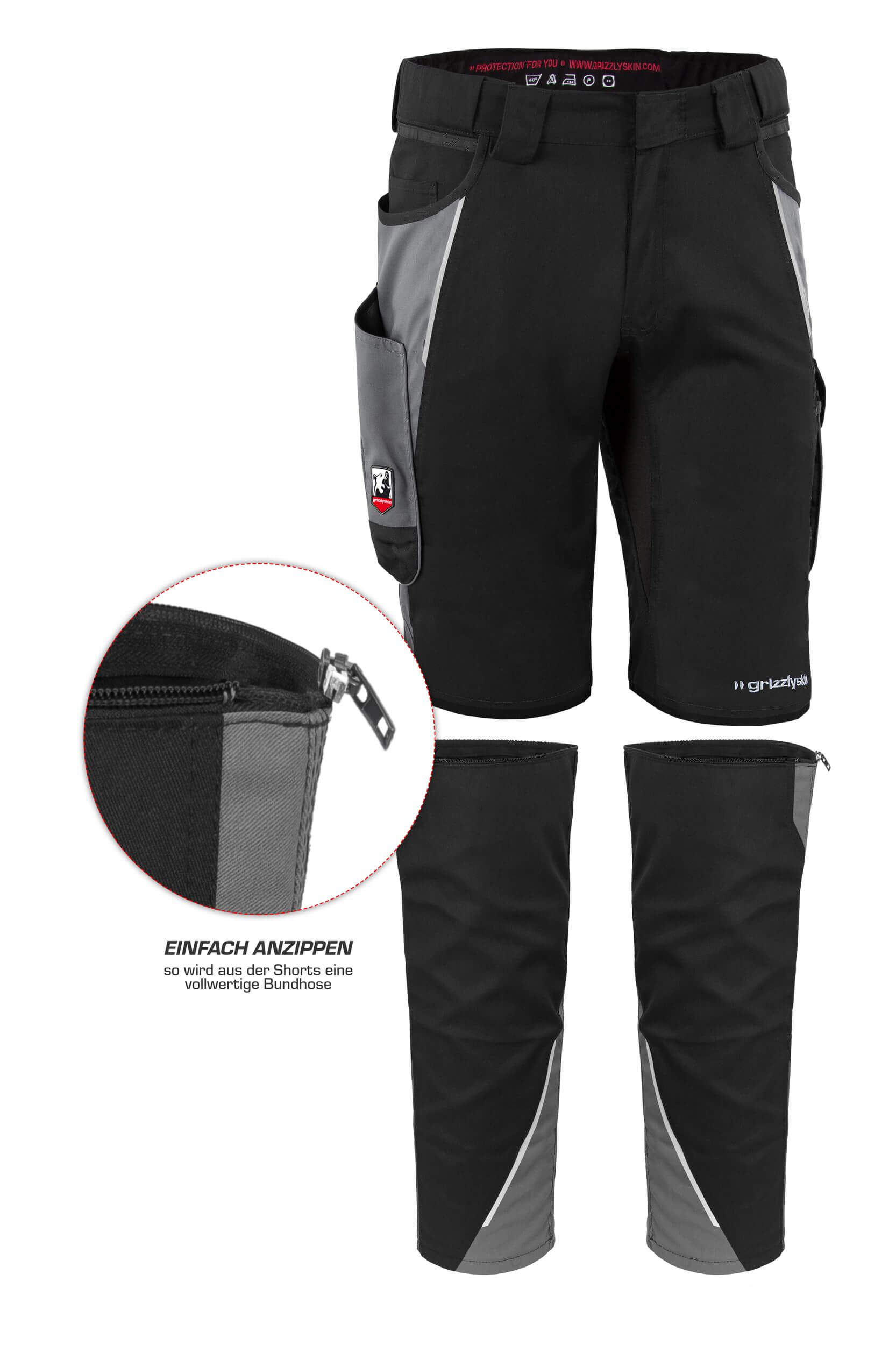 Beinlinge für Arbeitsshorts "grizzlyskin IRON"