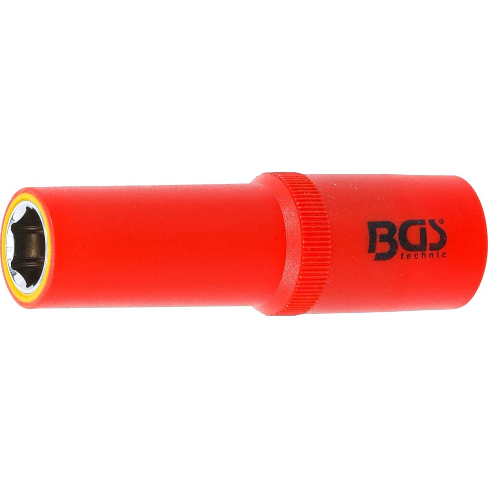 VDE-Steckschlüssel-Einsatz Sechskant, Antrieb Innenvierkant 12,5 mm (1/2"), SW 13 mm