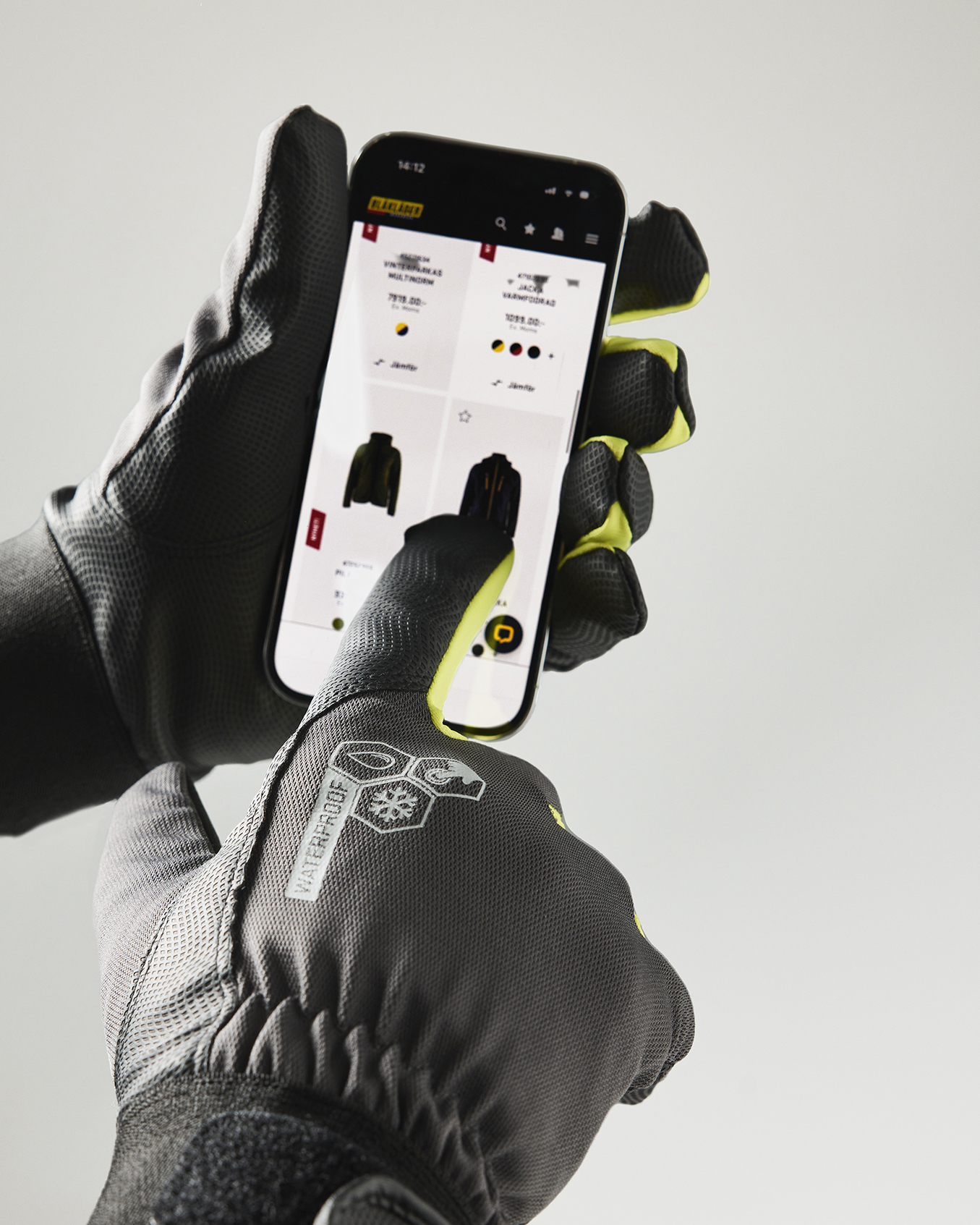 Arbeitshandschuh Touch gefüttert, wasserdicht