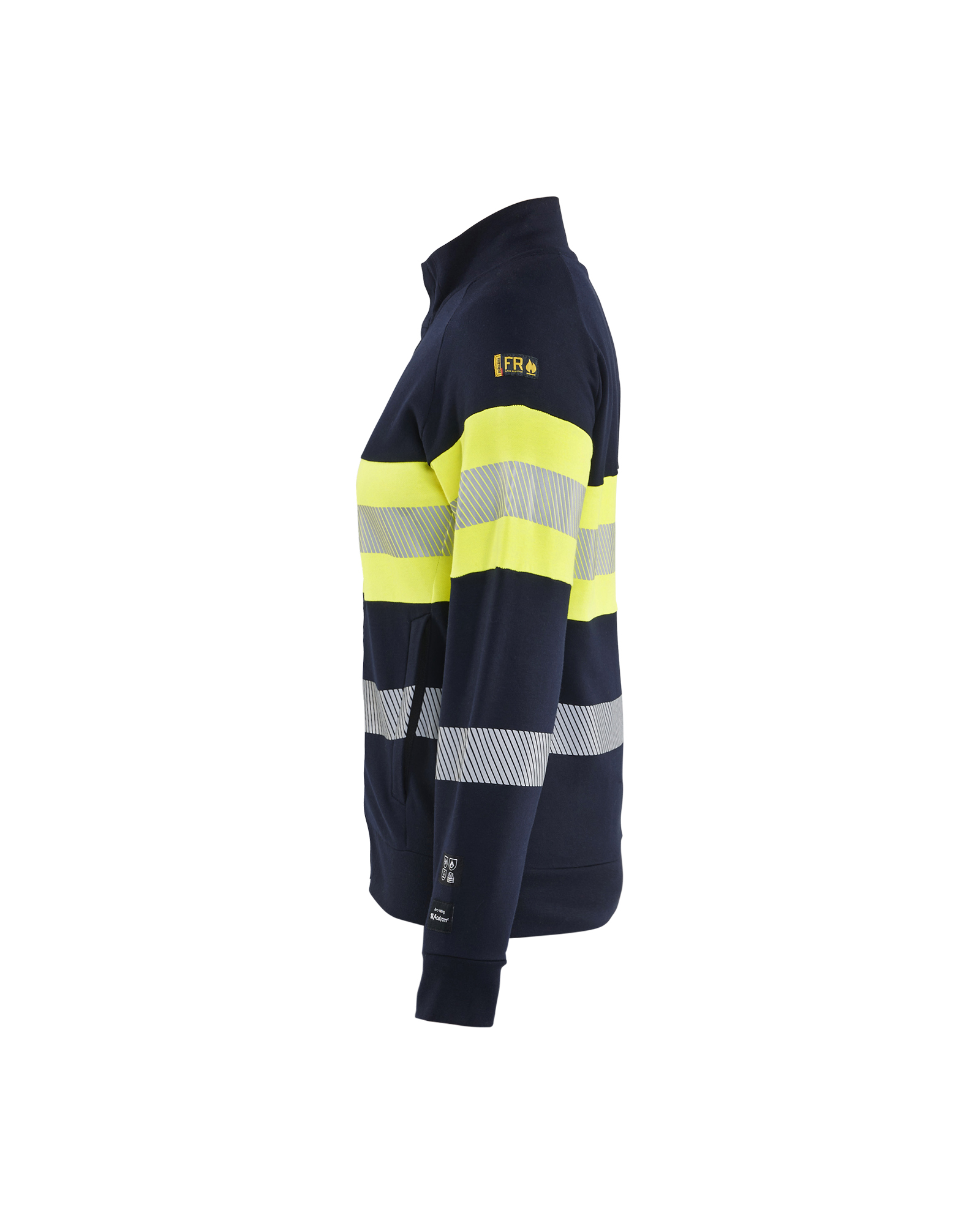 Damen High Vis Multinorm Sweatjacke Inhärent