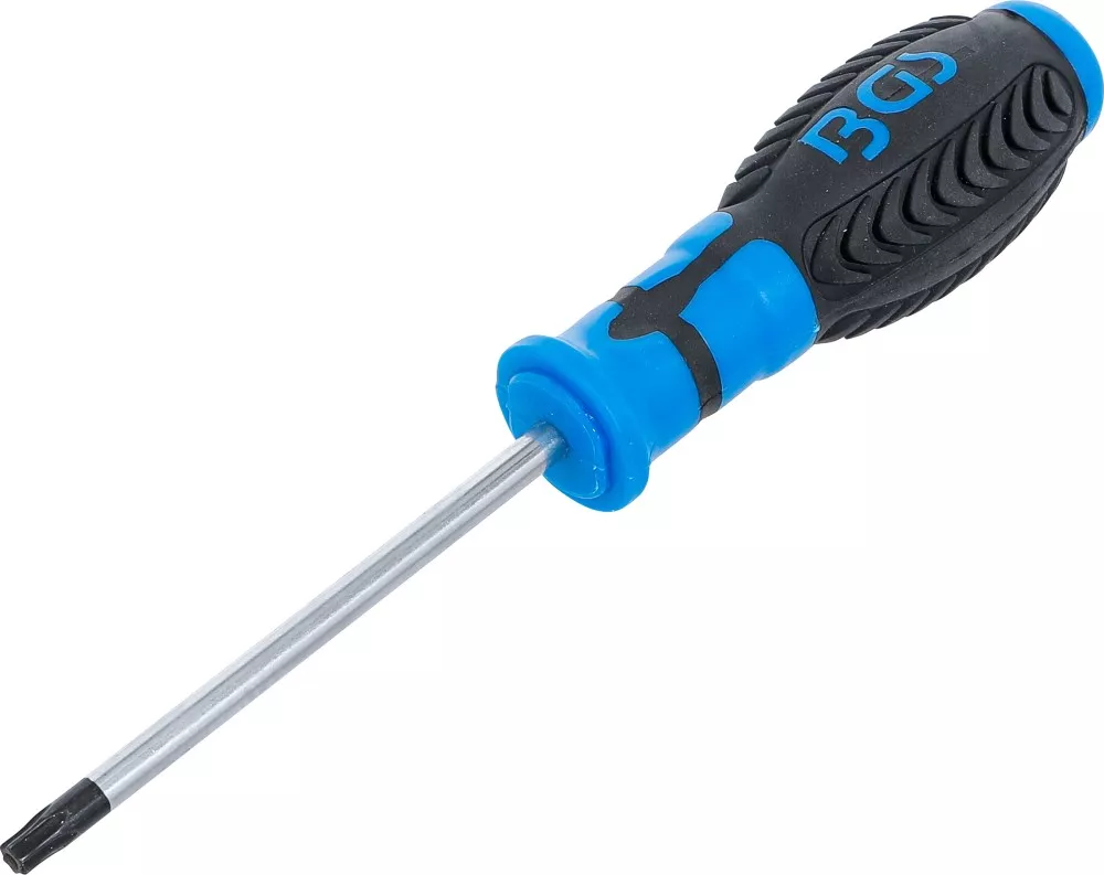 Schraubendreher, T-Profil (für Torx) mit Bohrung T30, Klingenlänge 100 mm
