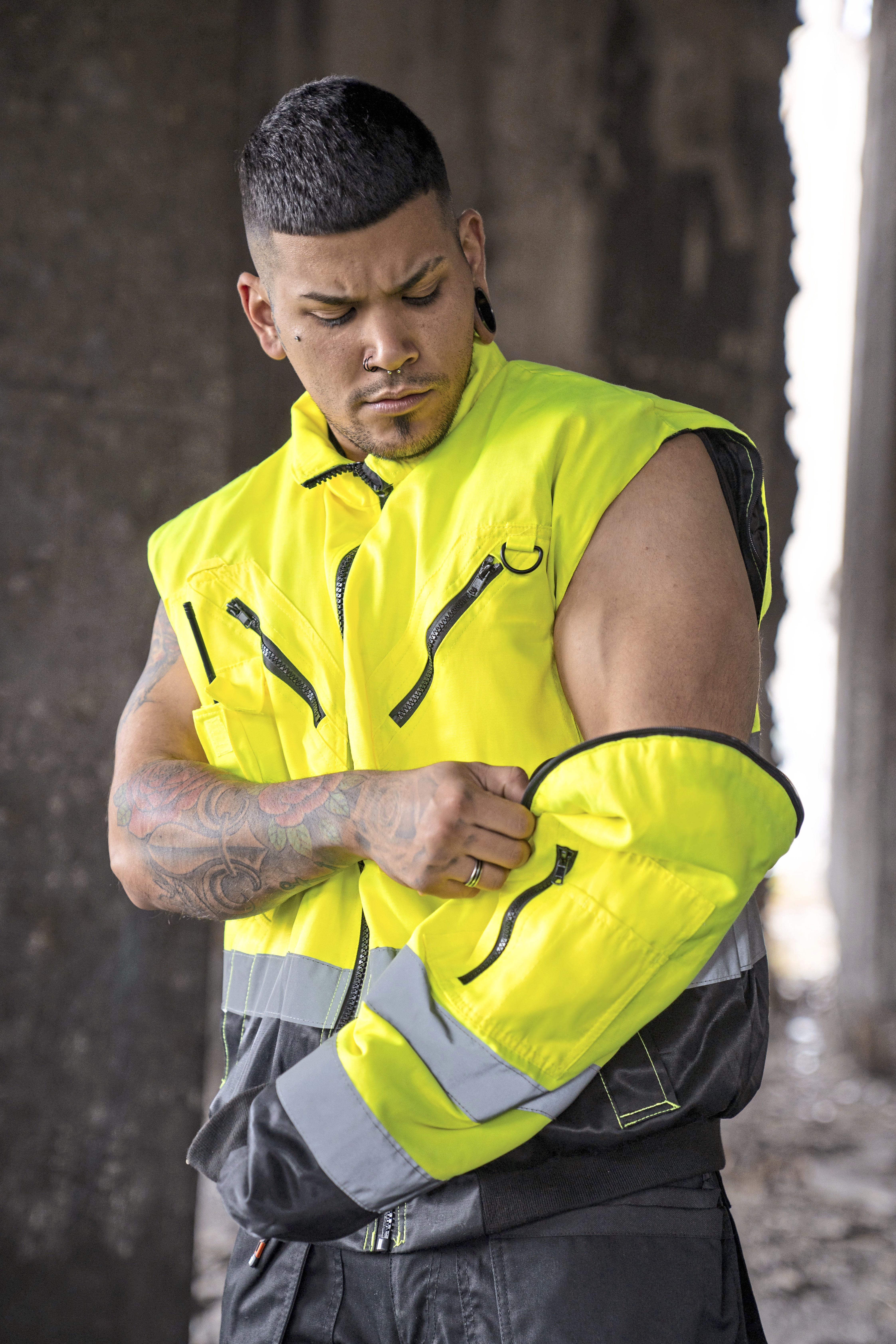 Robust 4-in-1 Hi-Vis Pilot Jacket Oslo