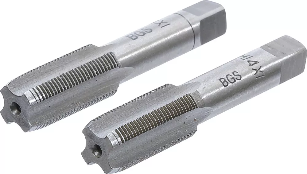 Gewindebohrer, Vor- und Fertigschneider, M14 x 1,0, 2-tlg.