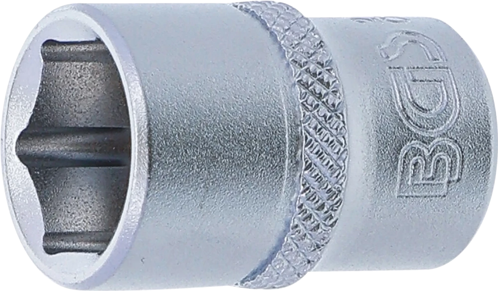Steckschlüssel-Einsatz Sechskant, Antrieb Innenvierkant 6,3 mm (1/4"), SW 12 mm