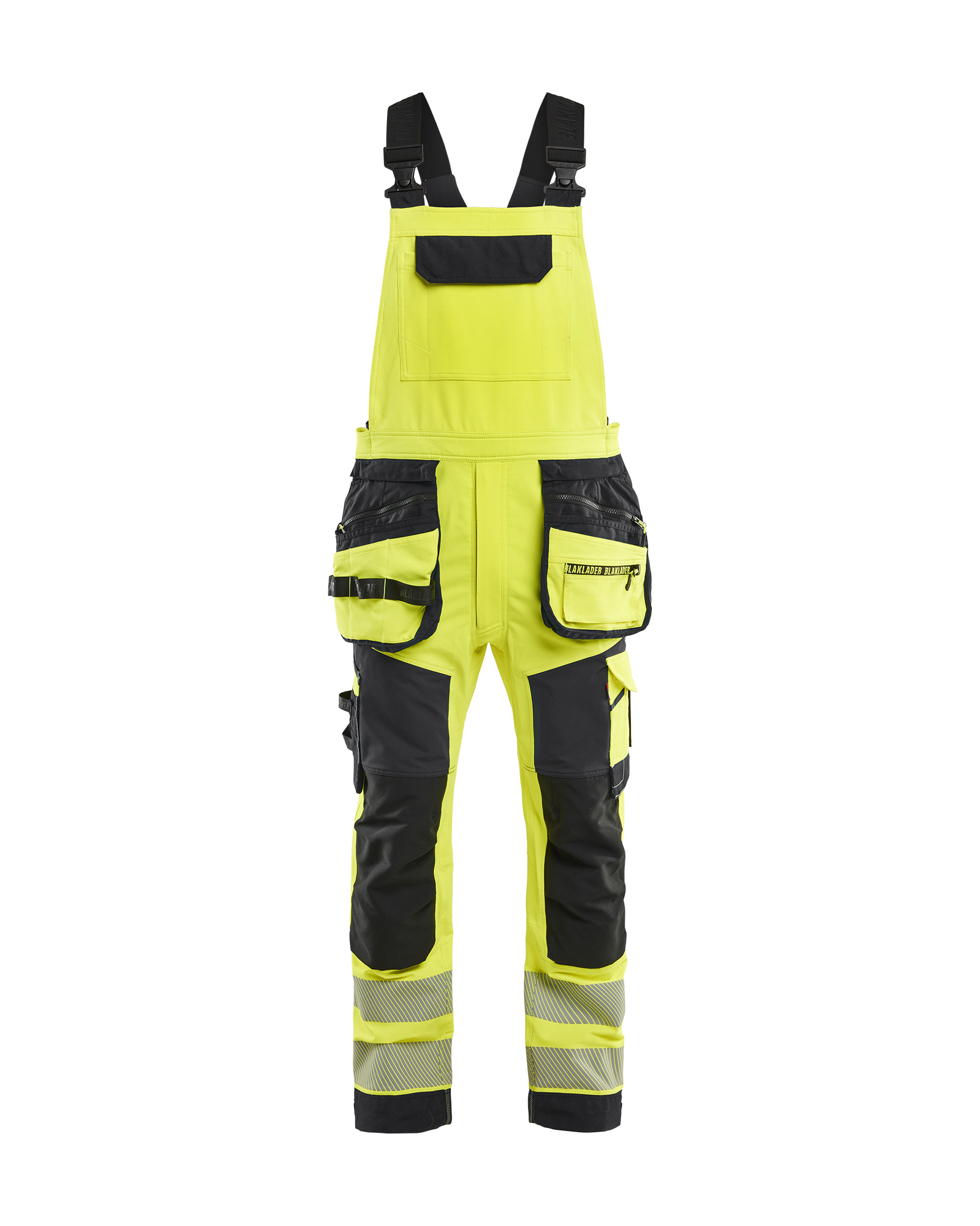 High Vis Latzhose 4-Wege-Stretch