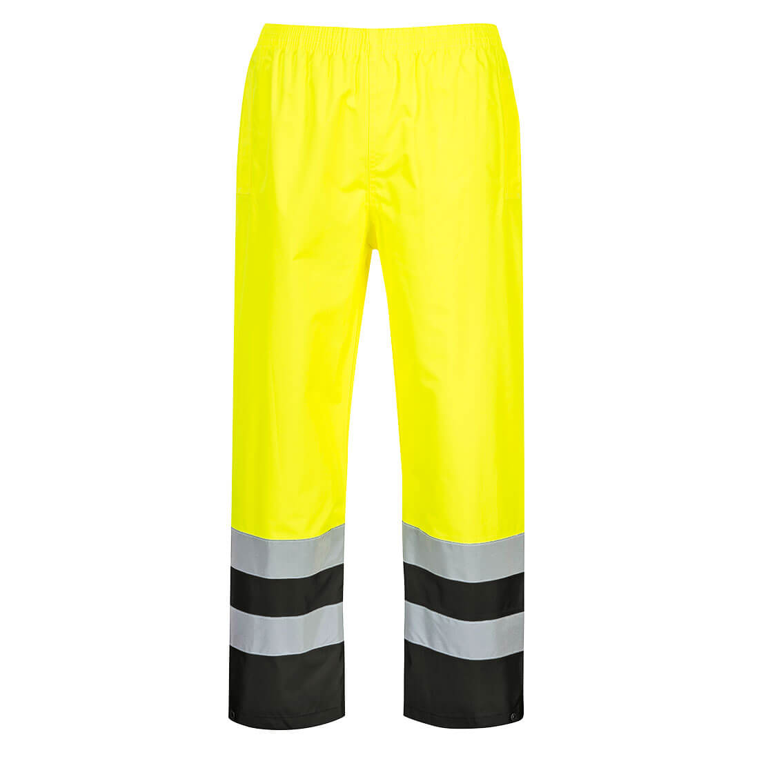 Zweifarbige Warnschutz-Hose