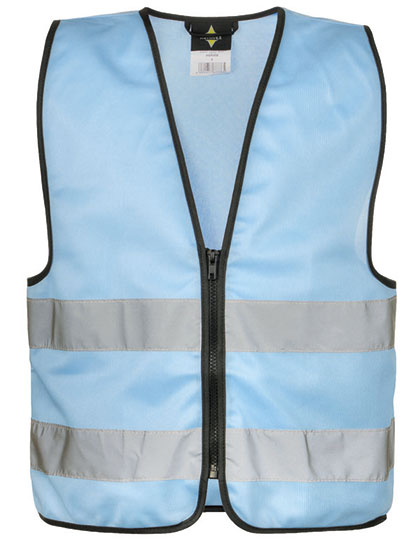 Weste – Kids´ Hi-Vis Safety Vest With Front Zipper Aalborg
