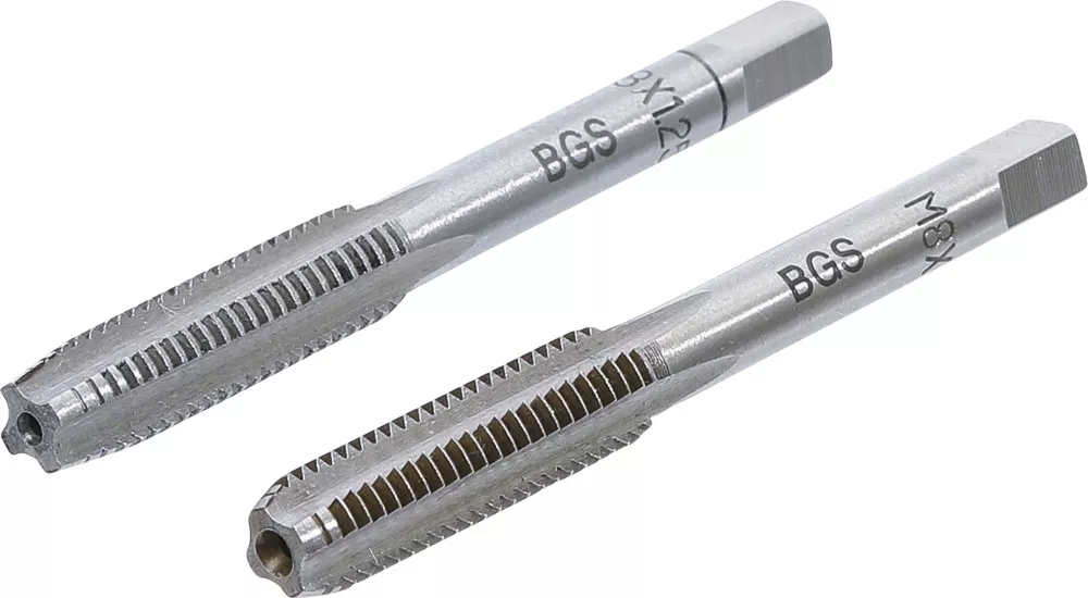 Gewindebohrer, Vor- und Fertigschneider, M8 x 1.25, 2-tlg.