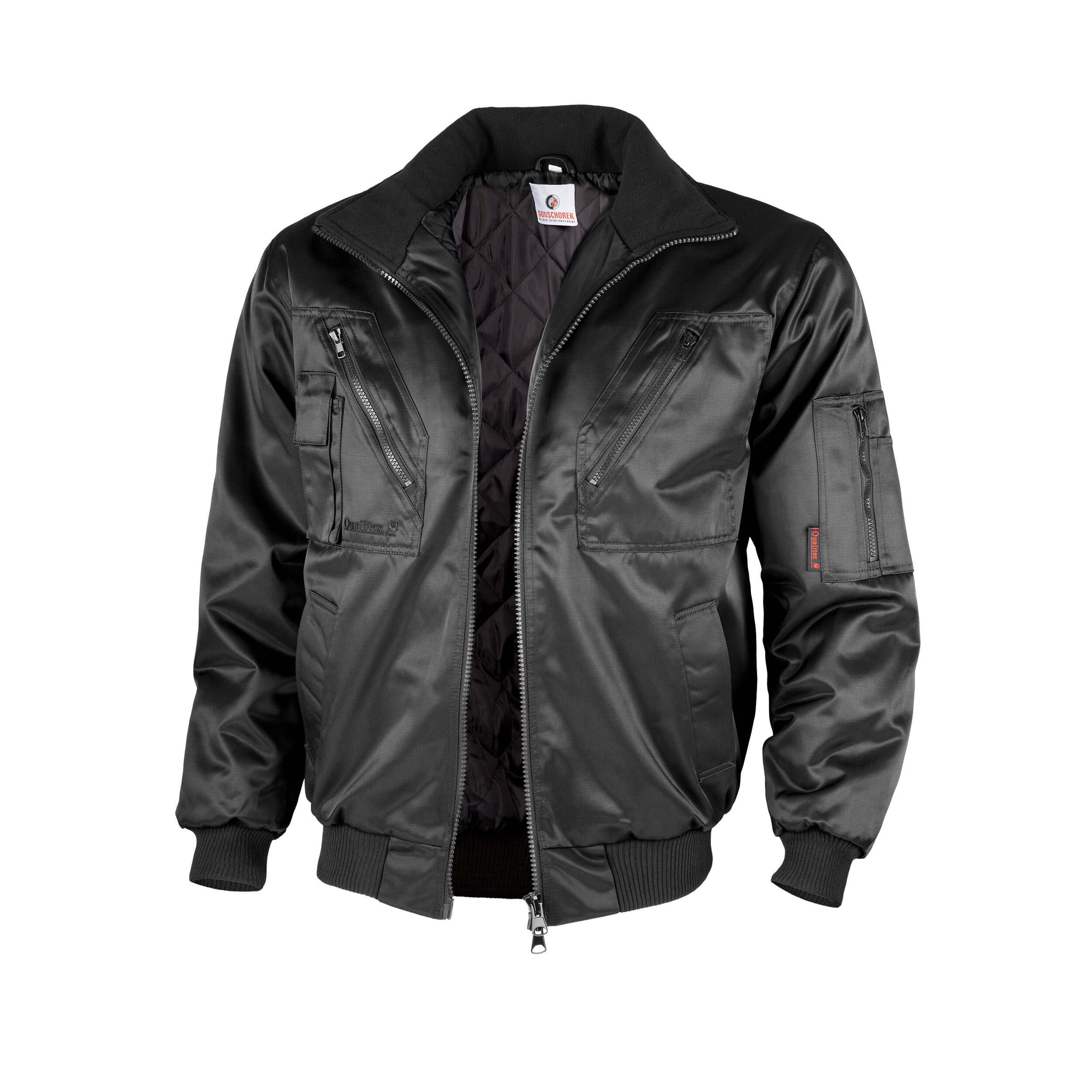 Pilotenjacke mit Steppfutter