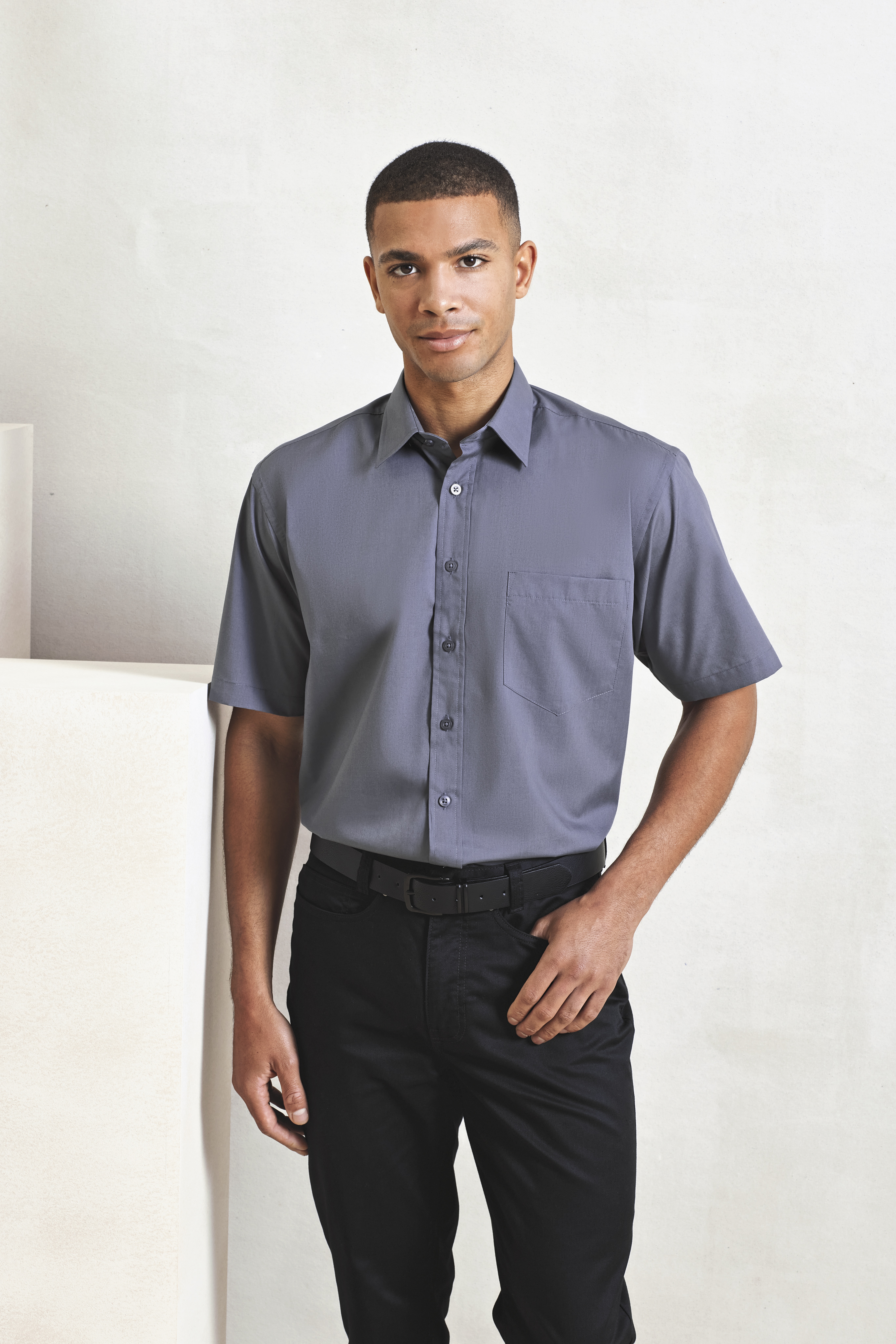 Hemd – Men´s Poplin Short Sleeve Shirt