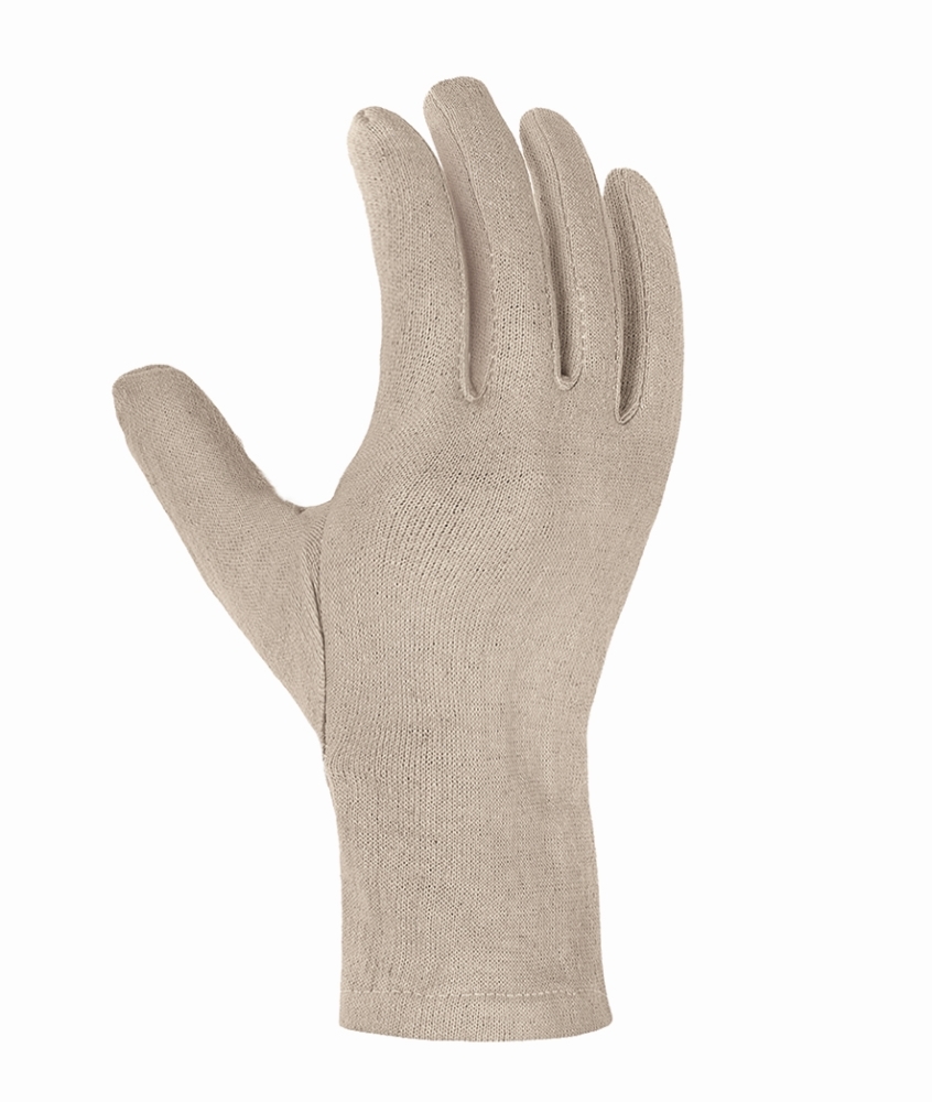 teXXor® Baumwolljersey-Handschuhe MITTELSCHWER rohweiß