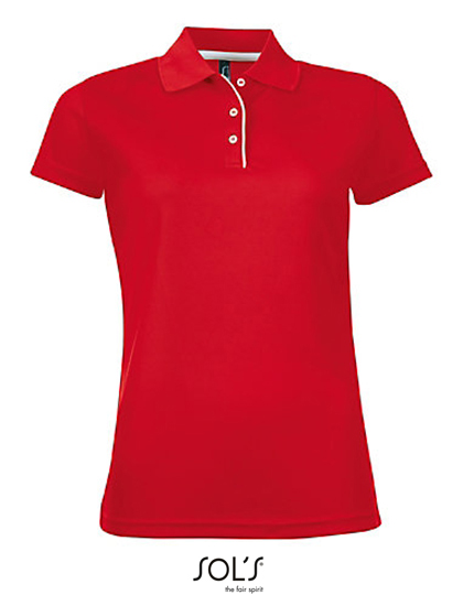 Women´s Sports Polo Shirt Performer