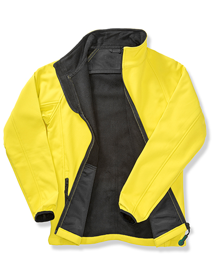 Men's Printable Softshell Jacket with Recycled Fleece Inner