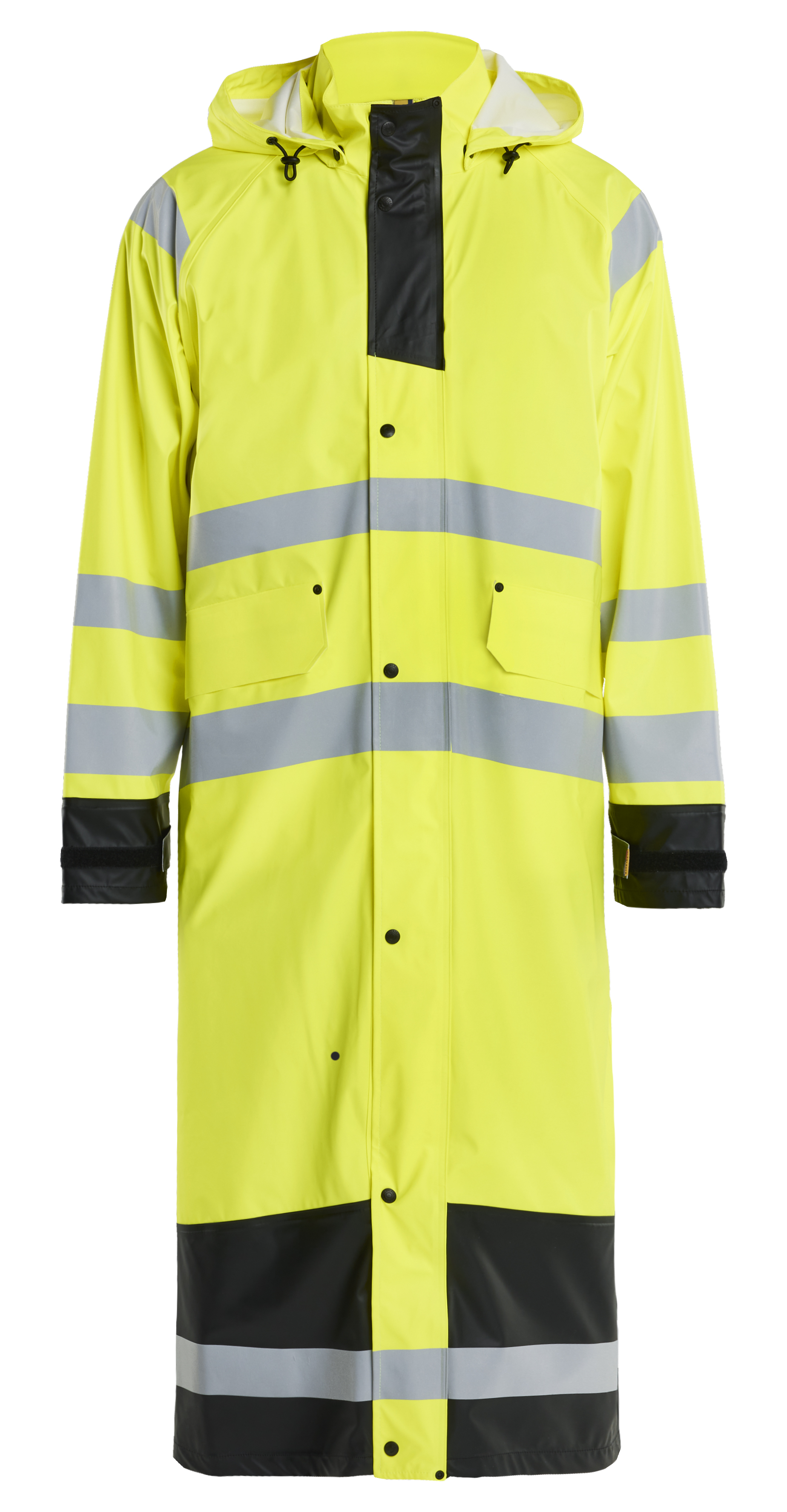 High Vis Regenmantel Level 1