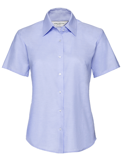 Hemd – Ladies' Short Sleeve Tailored Oxford Shirt