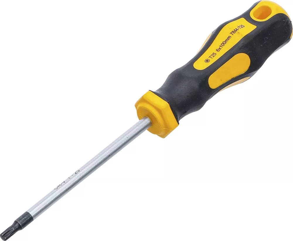 Schraubendreher, T-Profil (für Torx) T25, Klingenlänge 100 mm