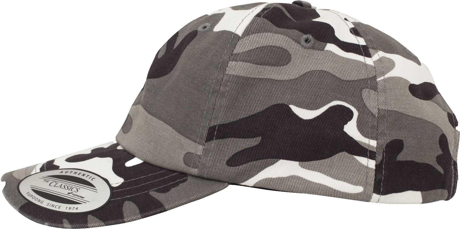 Low Profile Camo Washed Cap