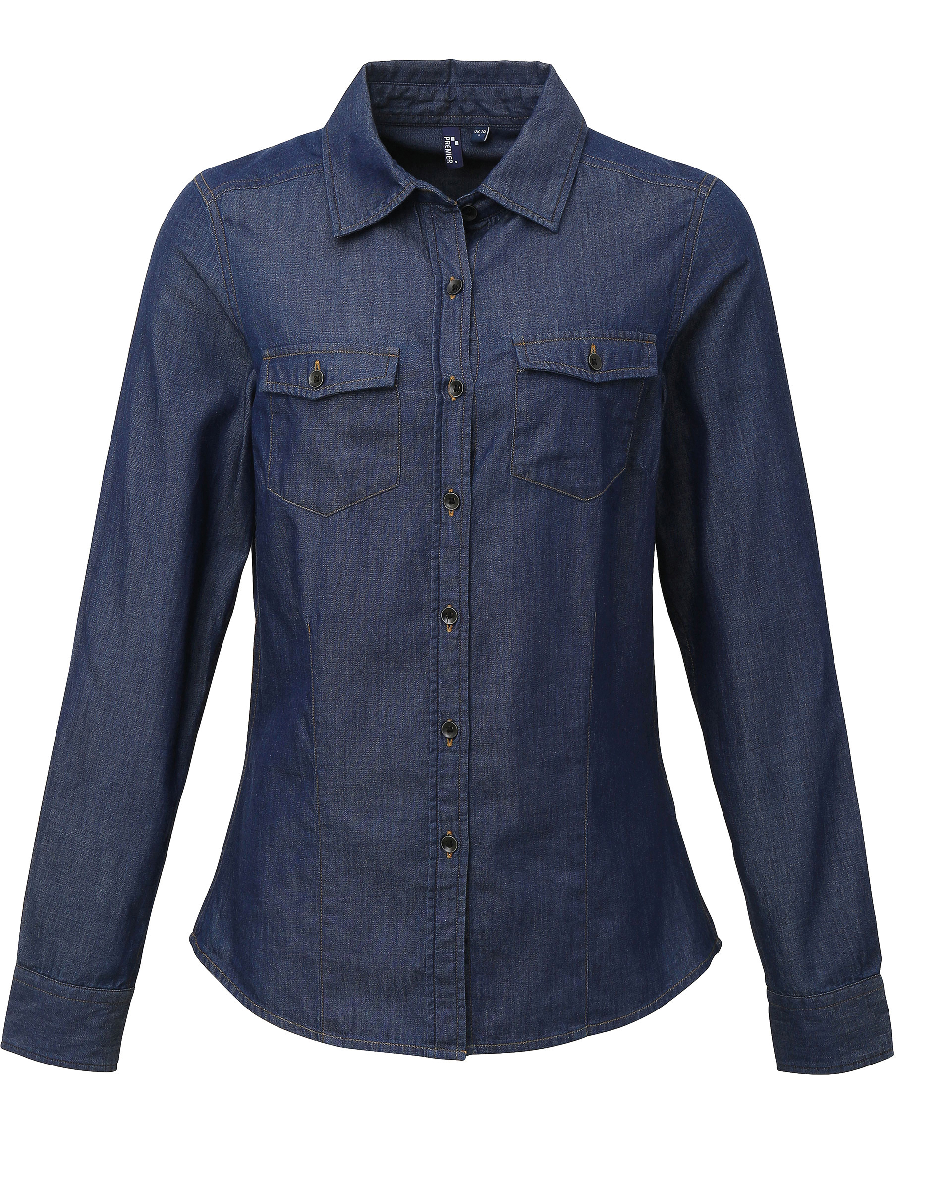 Bluse – Women´s Jeans Stitch Denim Shirt