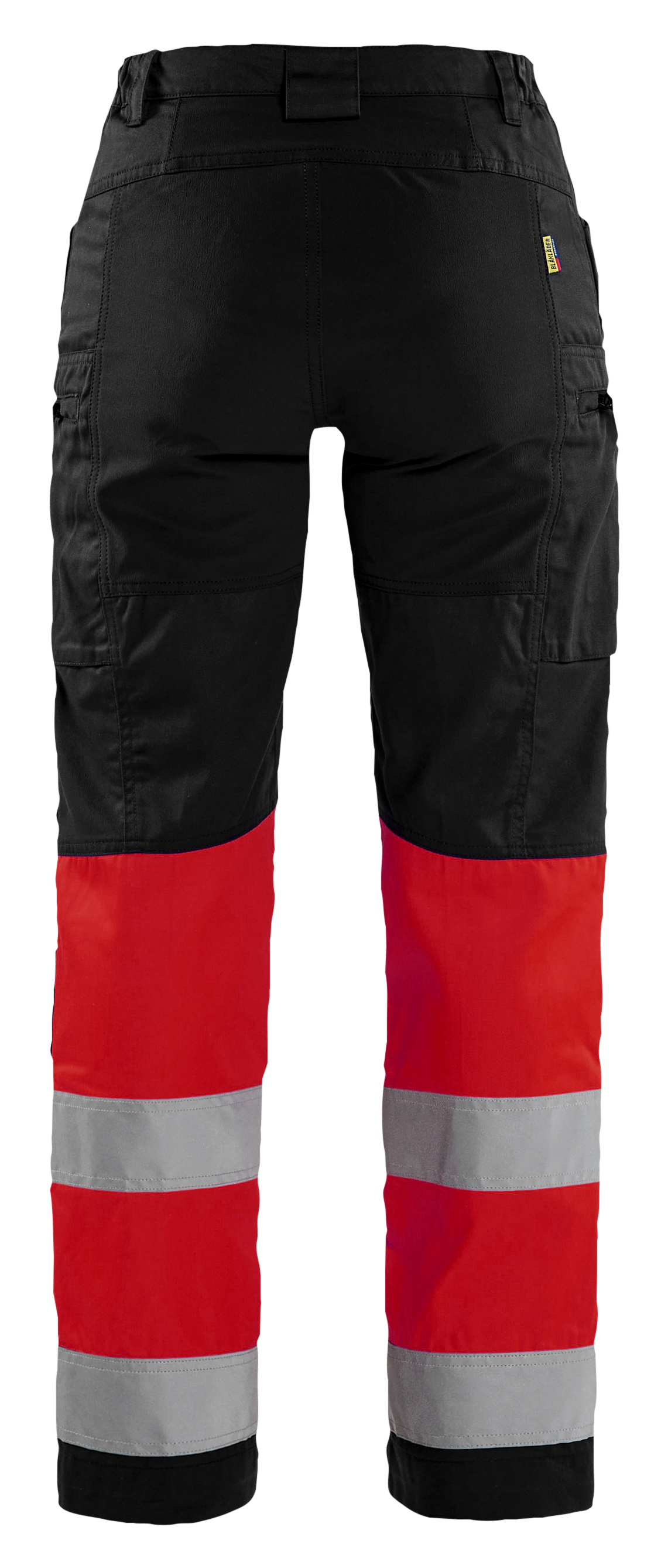 Damen High Vis Arbeitshose mit Stretch
