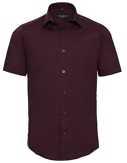 Hemd – Men's Short Sleeve Fitted Stretch Shirt