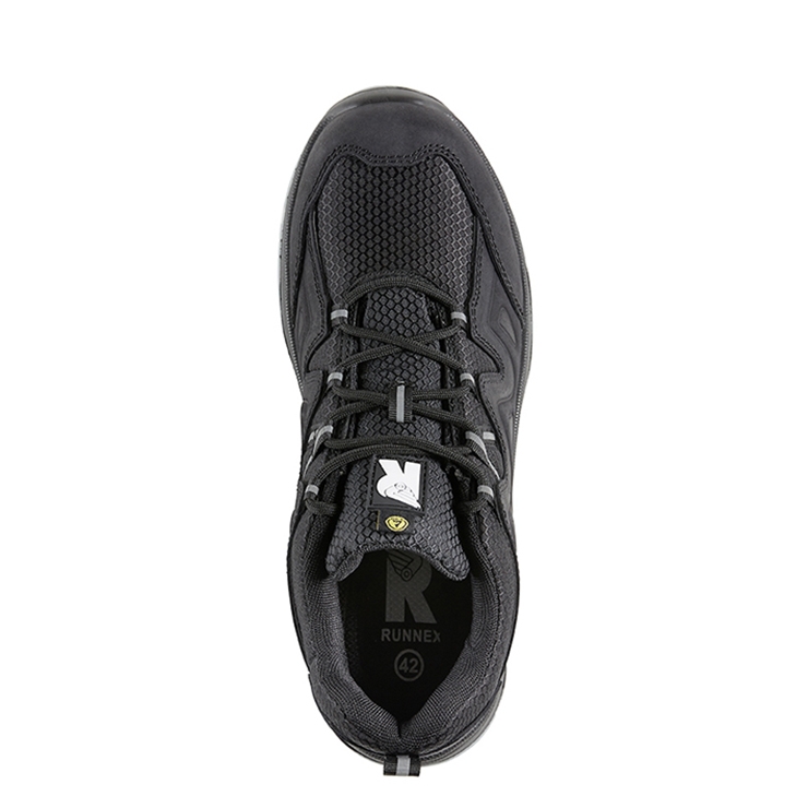 RUNNEX® S3S-ESD Sicherheitshalbschuhe SmartStar schwarz/grau
