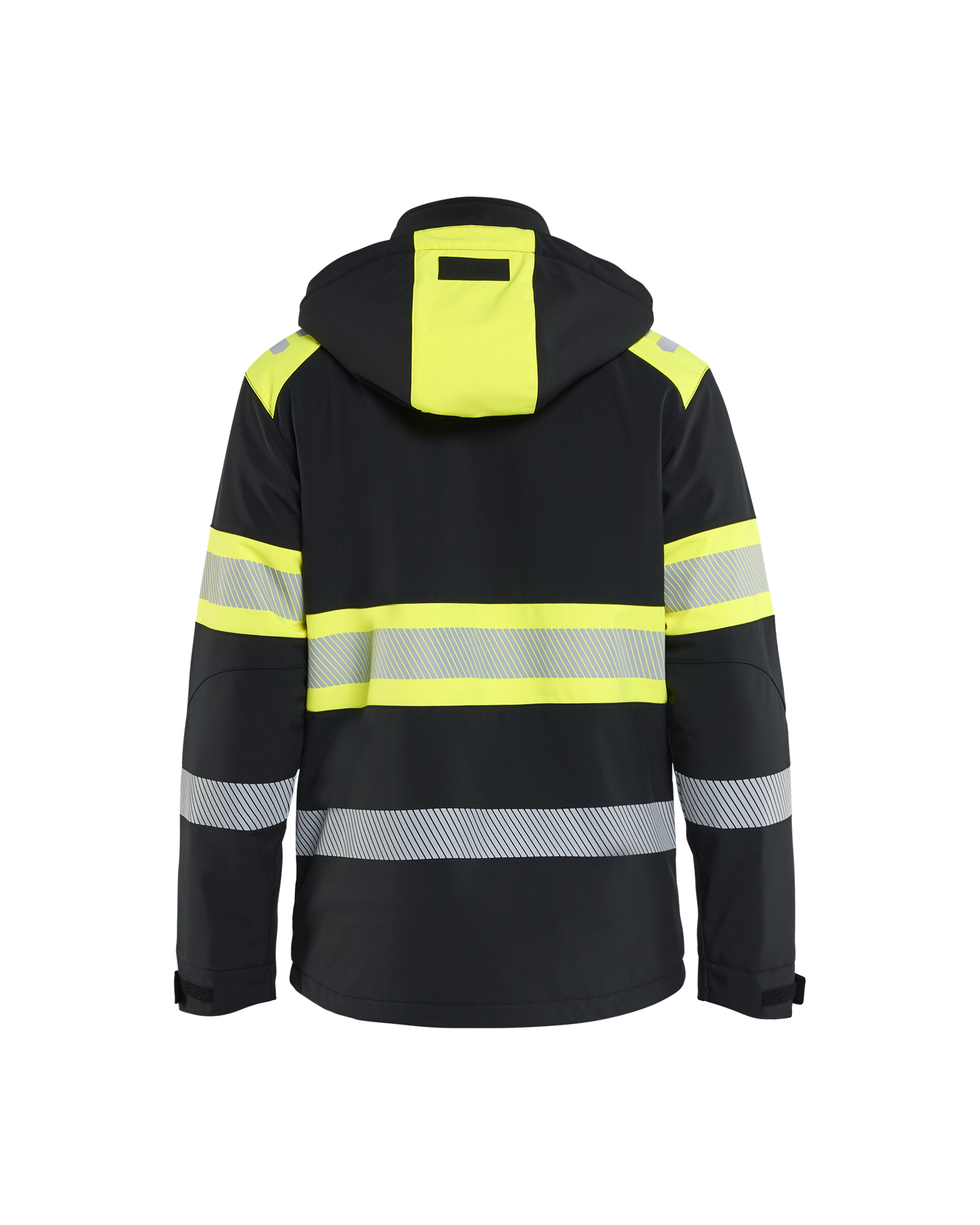High Vis Softshell Winterjacke leicht gefüttert