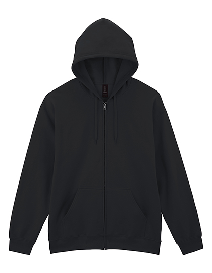 Softstyle Midweight Fleece Adult Full Zip Hooded Sweatshirt