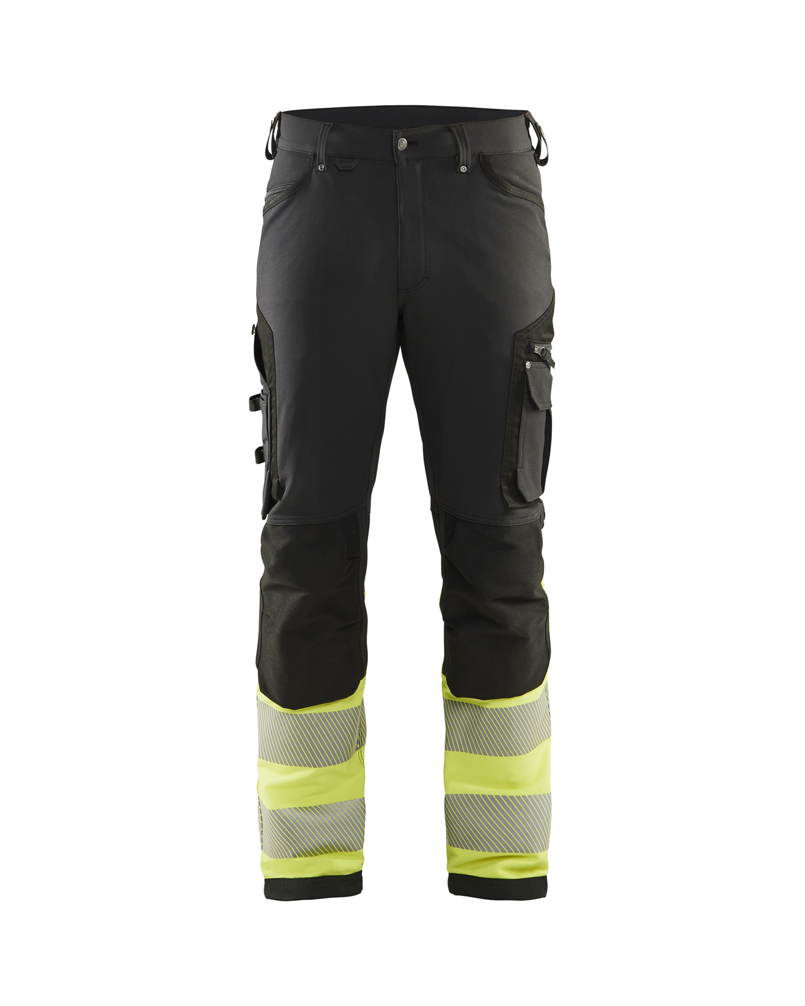 High Vis Arbeitshose 4-Wege-Stretch ohne Werkzeugtaschen