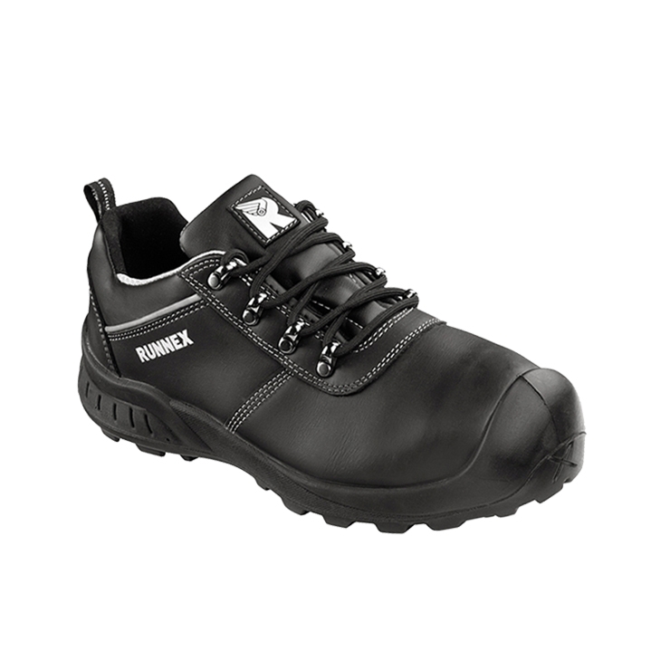 RUNNEX® S3S-Sicherheitshalbschuhe TeamStar schwarz/grau