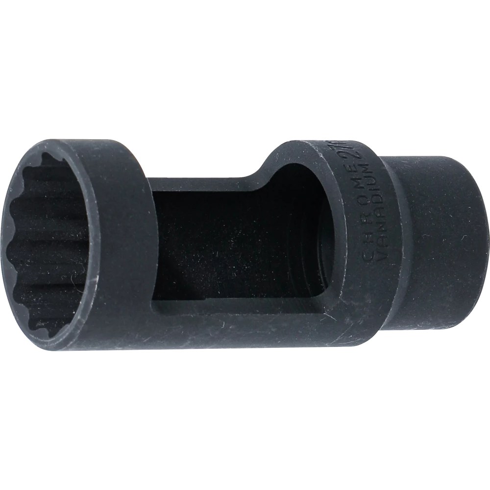 Lambdasonden-Einsatz, Antrieb Innenvierkant 12,5 mm (1/2"), SW 27 mm Zwölfkant, 28 mm Fenster