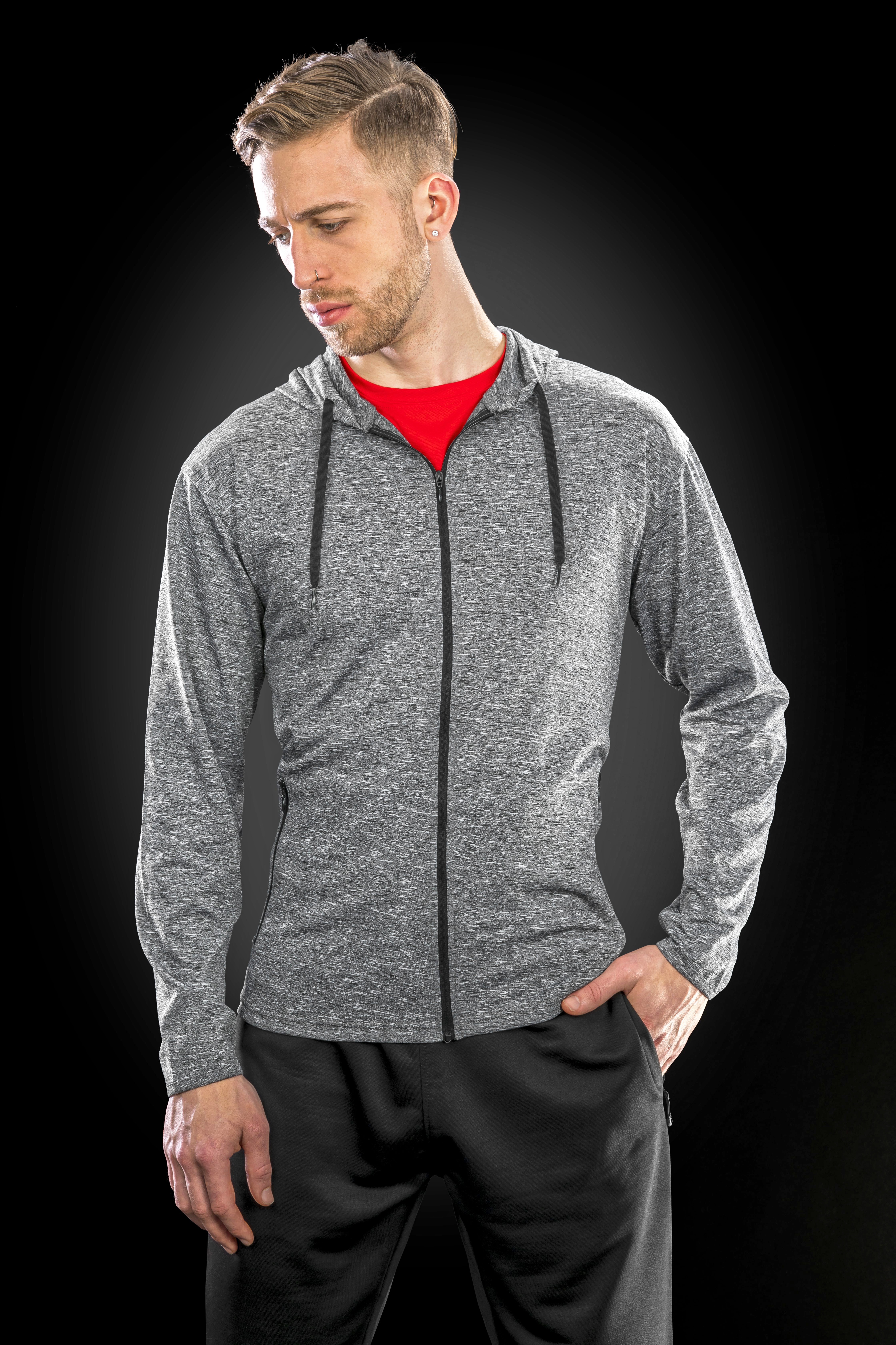 T-Shirt – Men´s Hooded Tee-Jacket