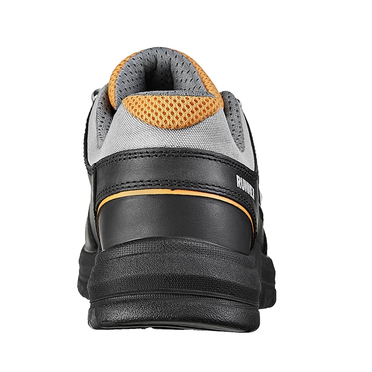 RUNNEX® S3-Sicherheitshalbschuhe TeamStar schwarz/orange