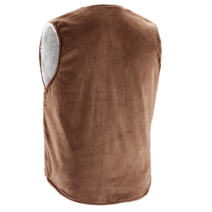 teXXor® Cordweste ODAL braun