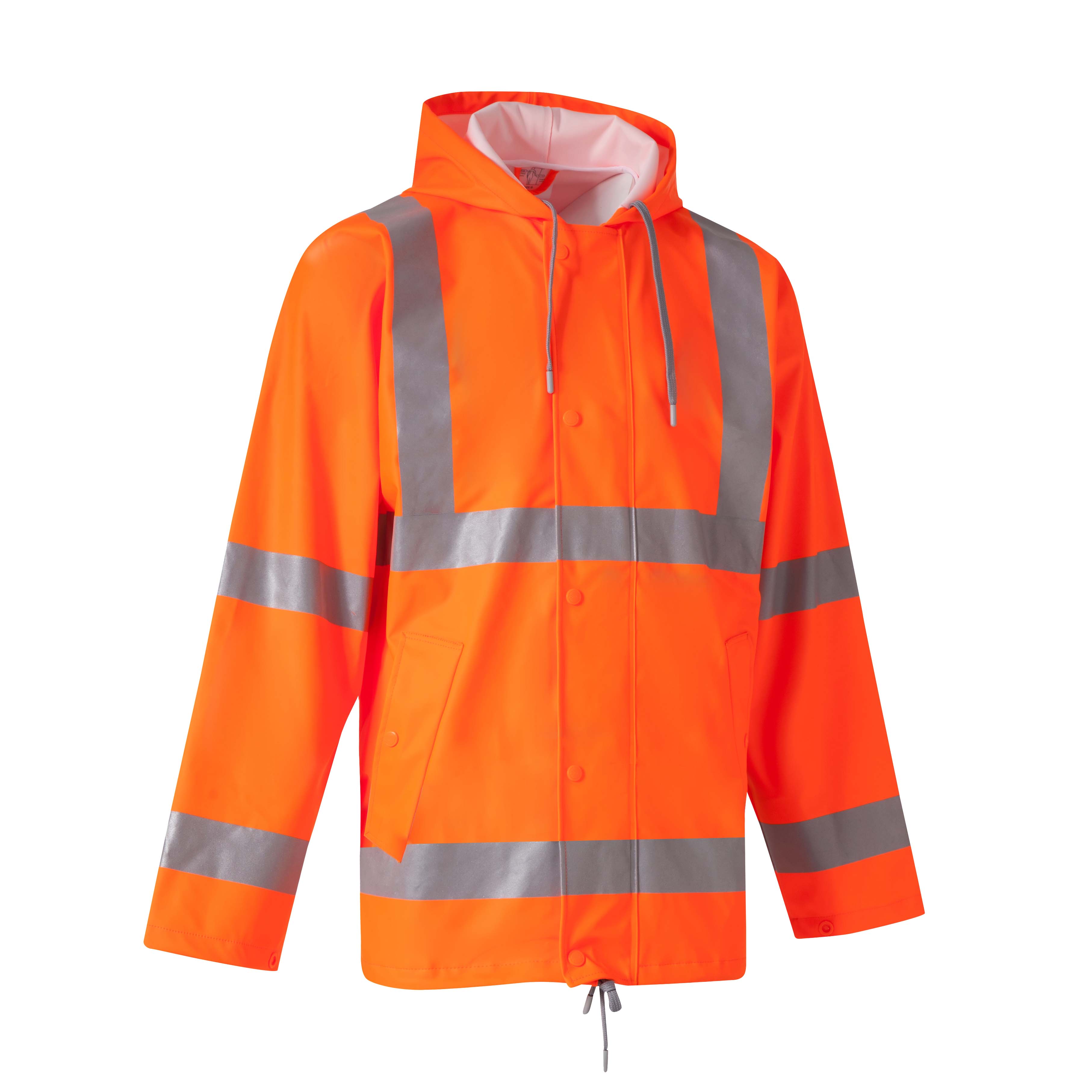 Hi-Vis Soft Flex Breathable Rain Jacket