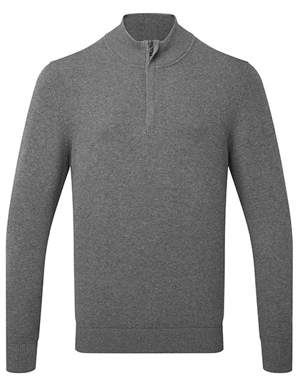 Pullover – Men´s Cotton Blend 1/4 Zip Sweater