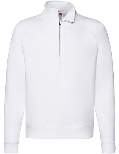 Sweatshirt – Premium Zip Neck Raglan Sweat