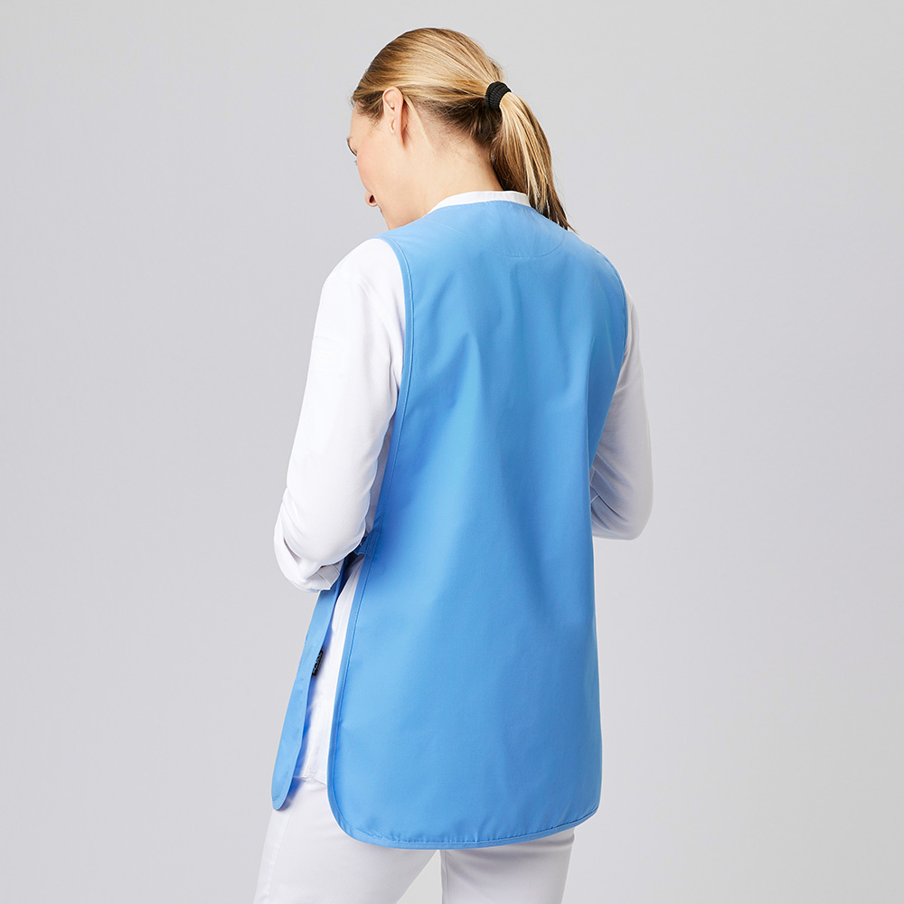 Überwurfschürze, light blue