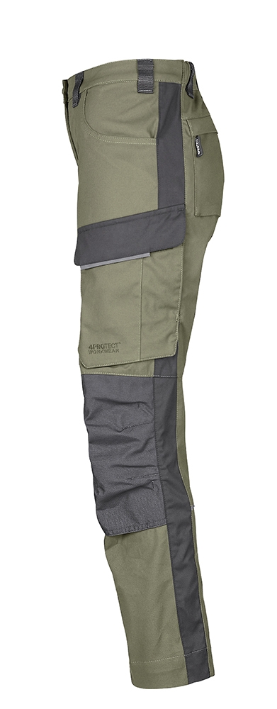 4PROTECT® Workwear Damen-Hose olive/schwarz