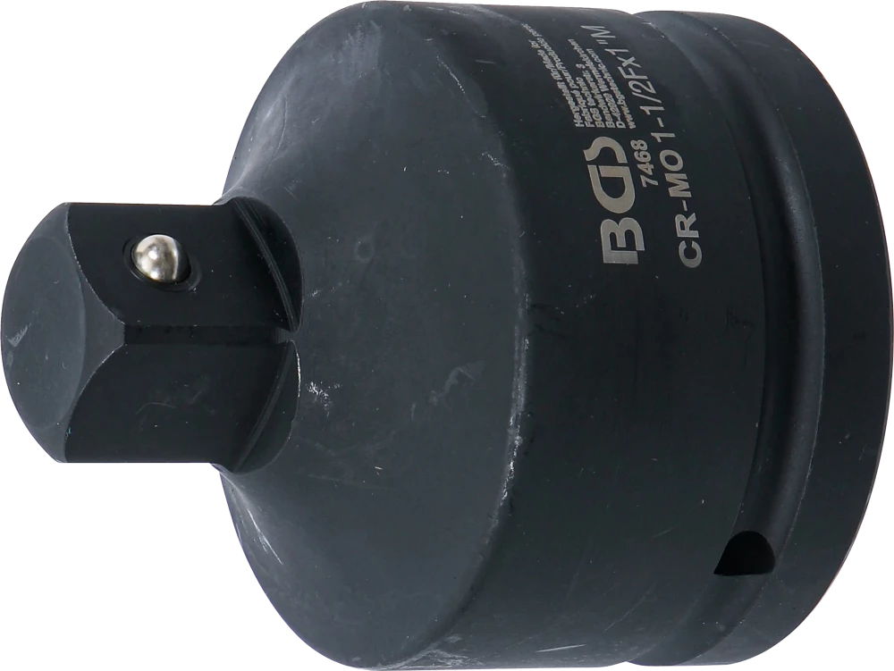 Kraft-Steckschlüssel-Adapter, Innenvierkant 38 mm (1-1/2") - Außenvierkant 25 mm (1")