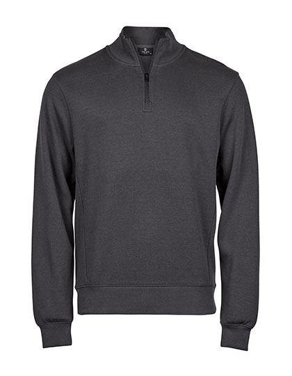 Sweatshirt – Ribbed Interlock Half Zip