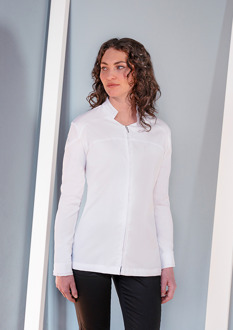 Long-Sleeve Women's Chef Jacket DIAMOND CUT® Excellence