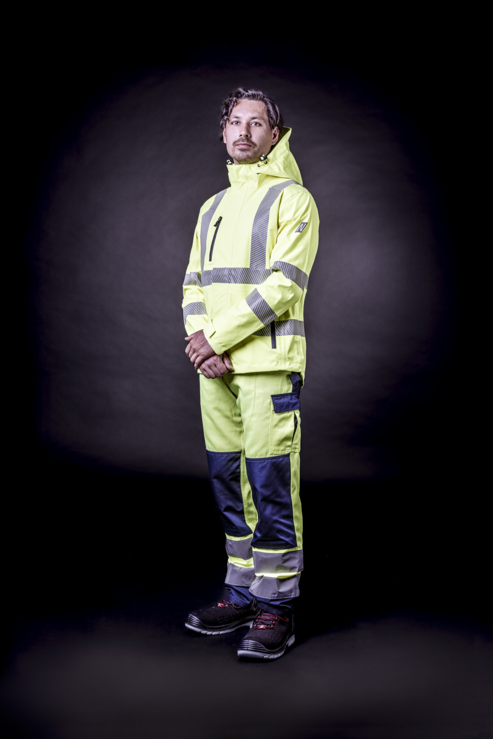 Regenjacke MOTION TEX VIZ PLUS Warn-Regenjacke