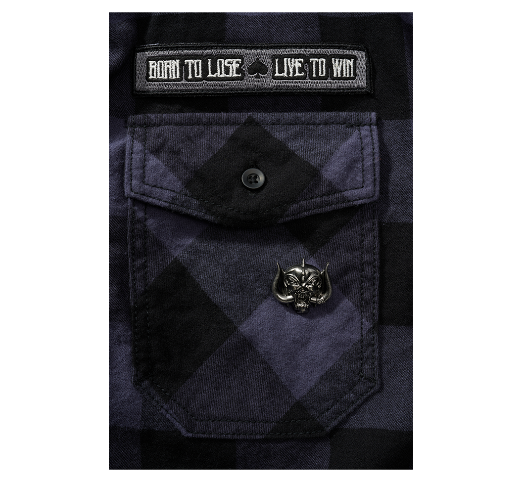 Motörhead Check Shirt Long Sleeve