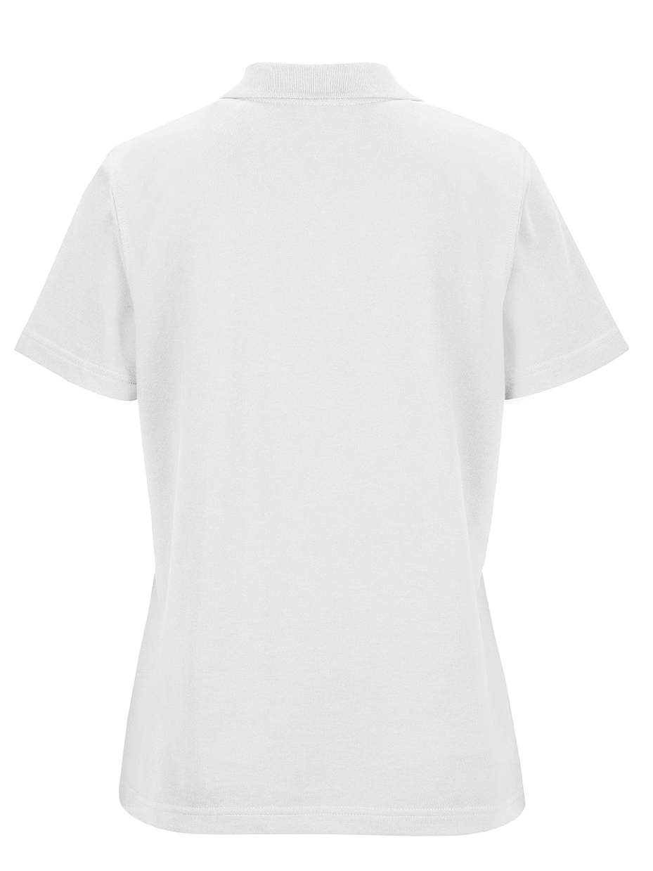 4PROTECT® Polo-Shirt Damen weiss