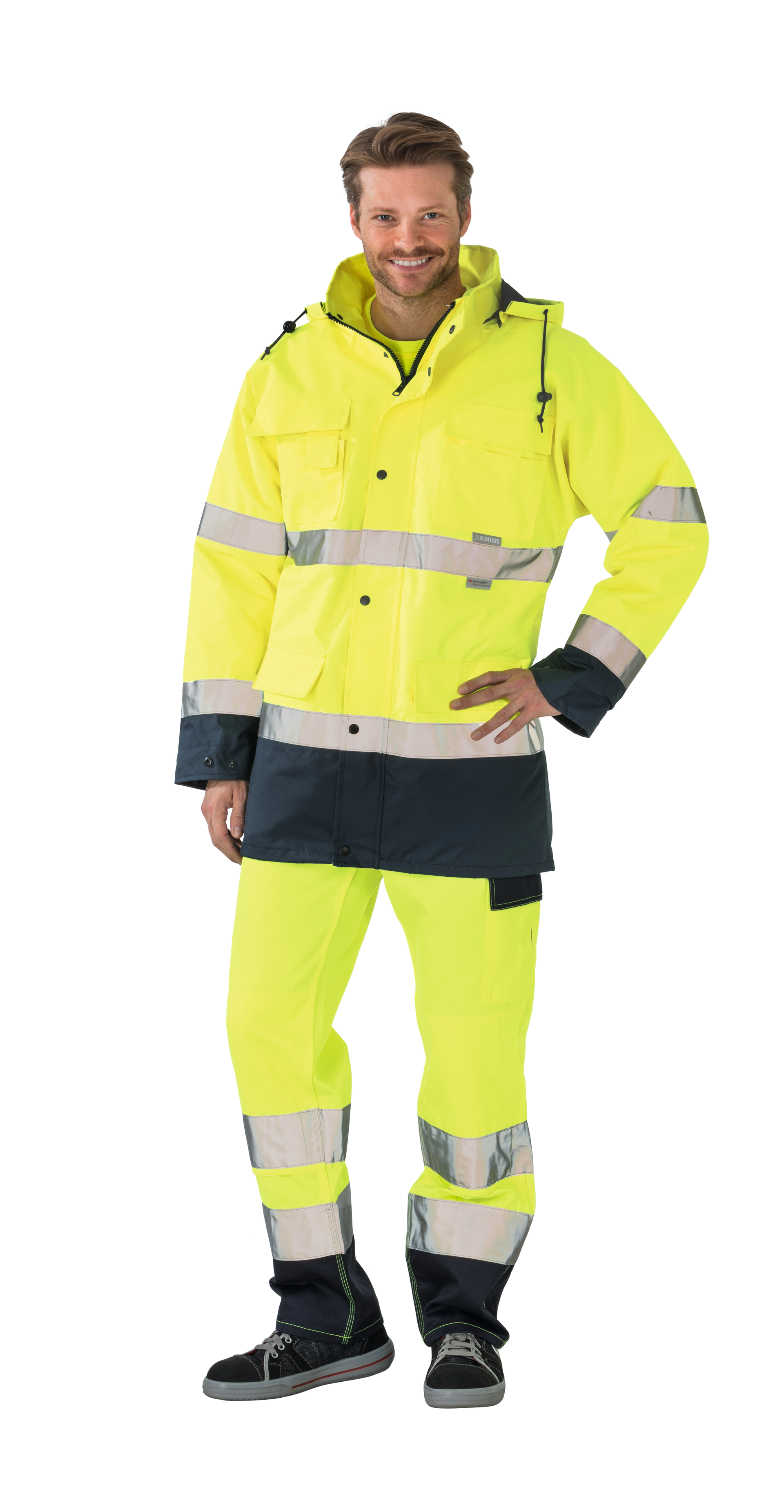PLANAM Parka Warnschutz