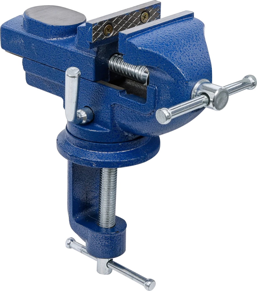 Tisch-Schraubstock, mit Amboss, Backen 60 mm