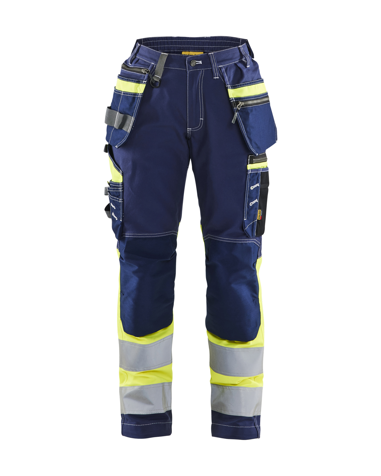 Damen High Vis Arbeitshose mit Stretch